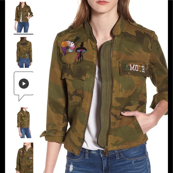 Zadig & Voltaire Jackets & Blazers - HOST PICK!!! Zadig & Voltaire L Camo Jacket NWOT